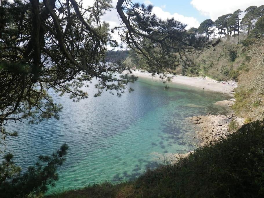 Little Bream - Pretty Cosy Cottage, Sea Views, Walk To The Beach Mawnan Smith エクステリア 写真